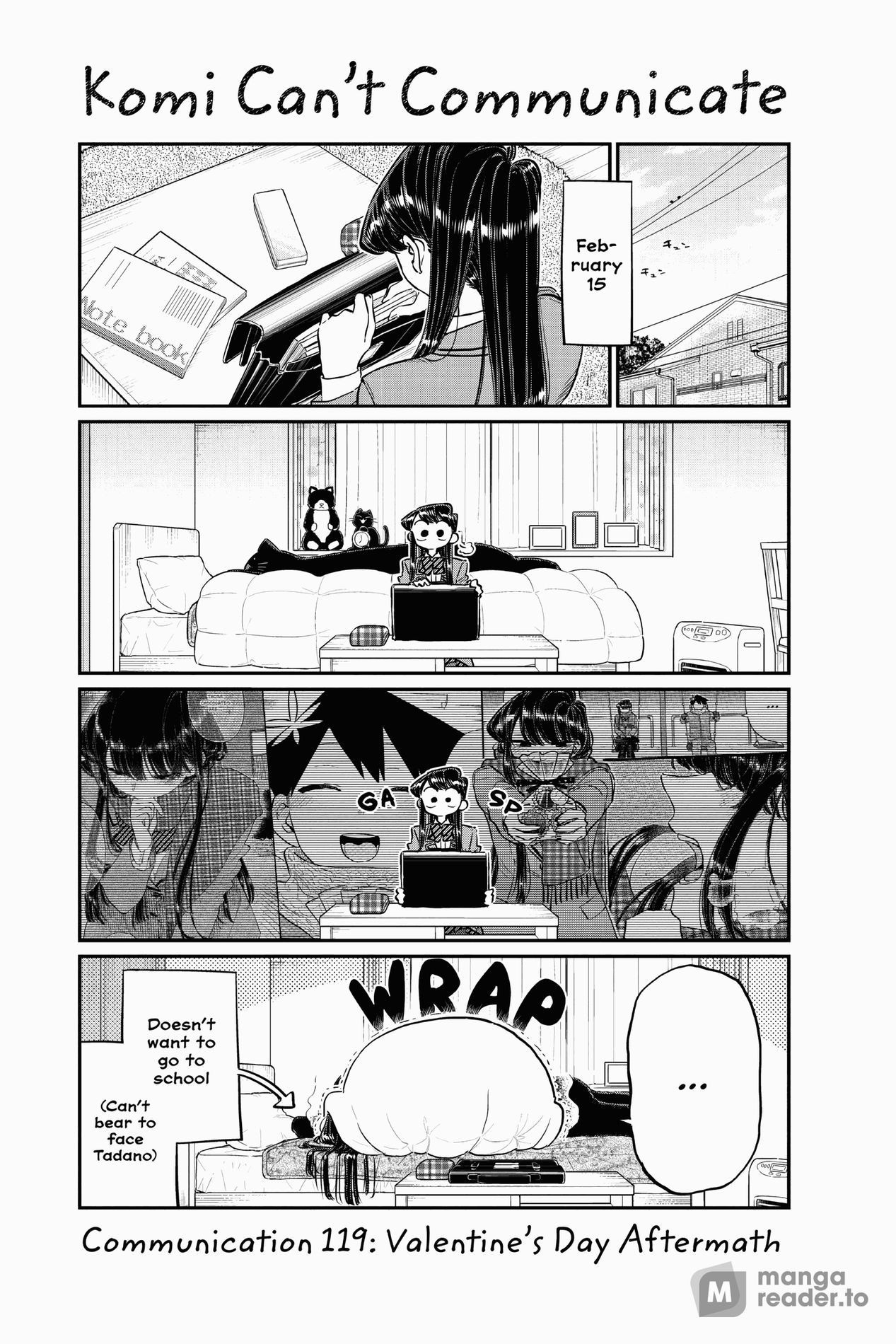 Komi Can’t Communicate, Chapter 119 image 1